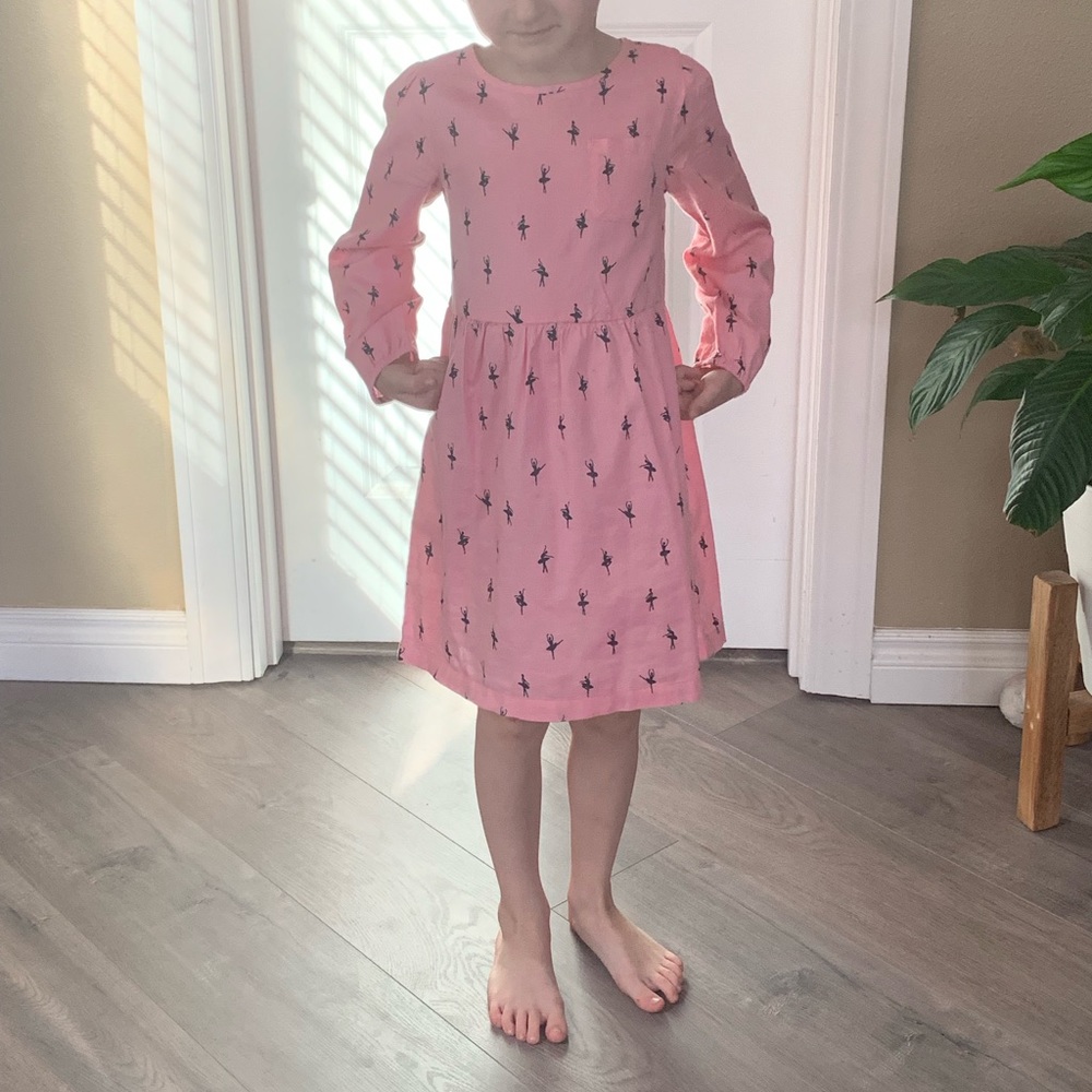 Gap ballerina pink dress 5T